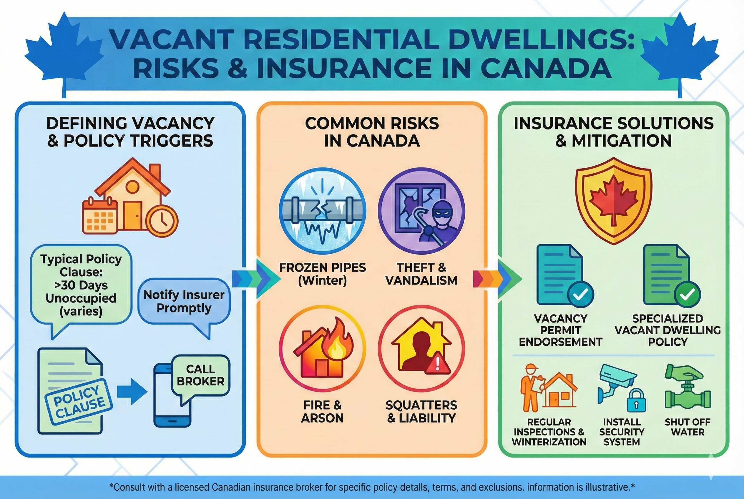 Vacant Residential Dwellings: Essential Insurance Tips for Canadian Homeowners