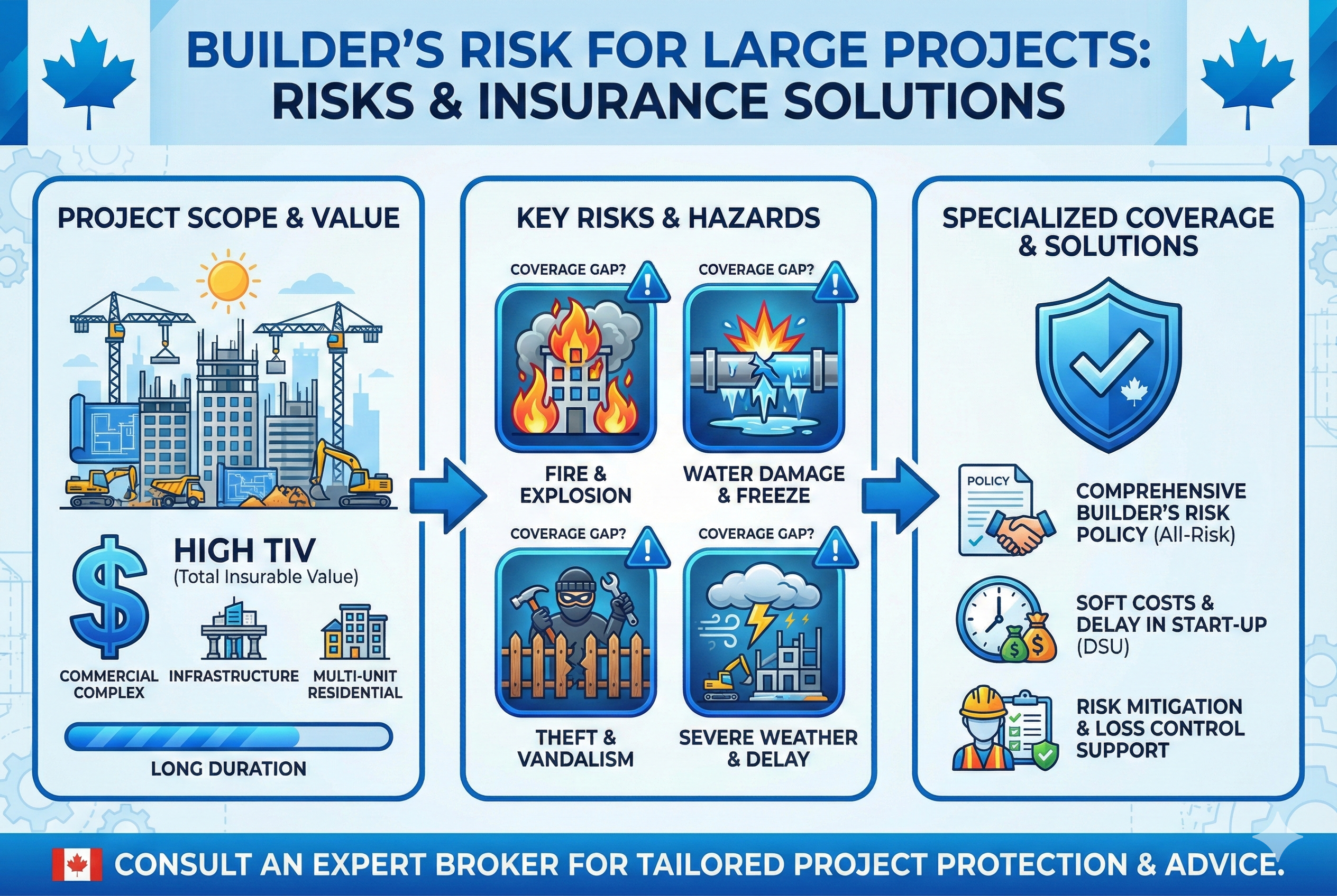 Builder’s Risk Insurance for Large Projects