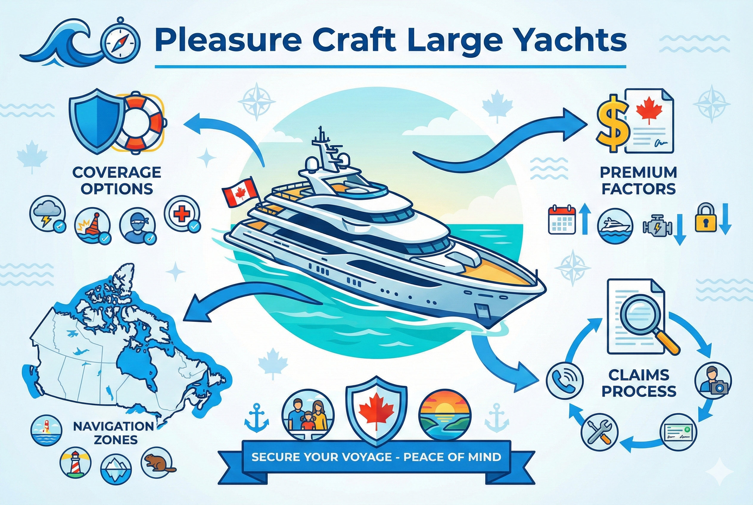 Large Yacht Insurance in Canada