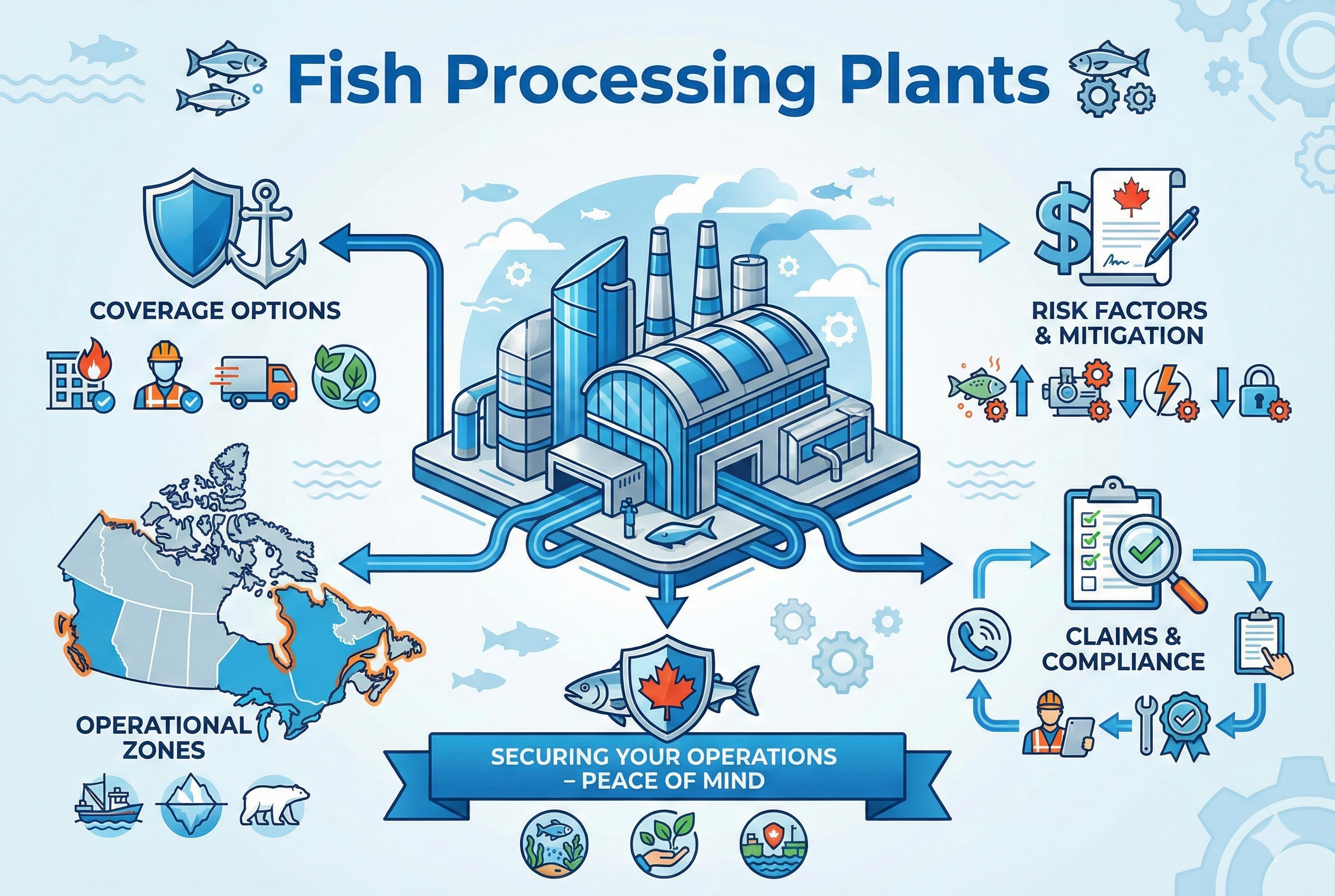 Fish Processing Plant Insurance in Canada