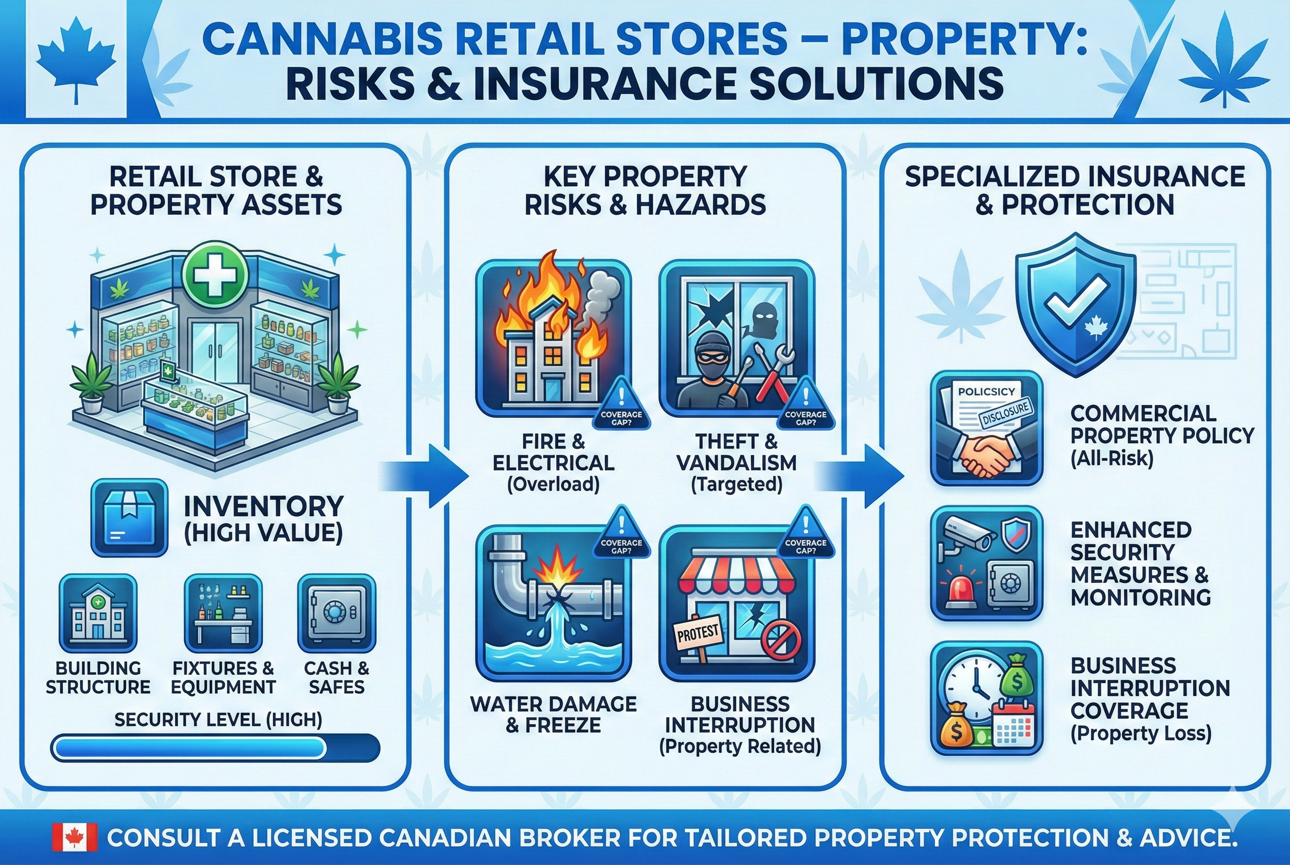 Property Insurance for Cannabis Retail Stores