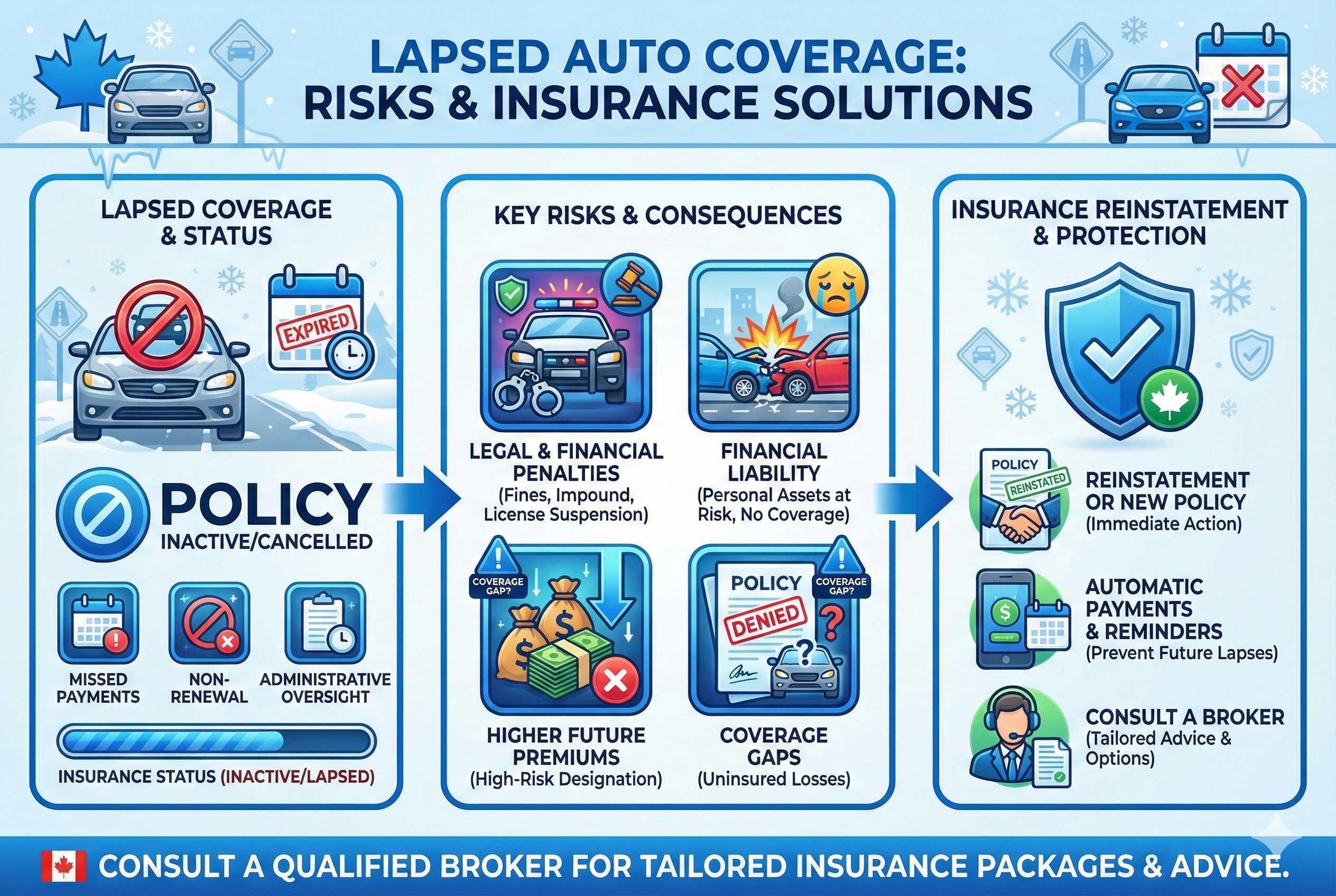 Lapsed Auto Coverage