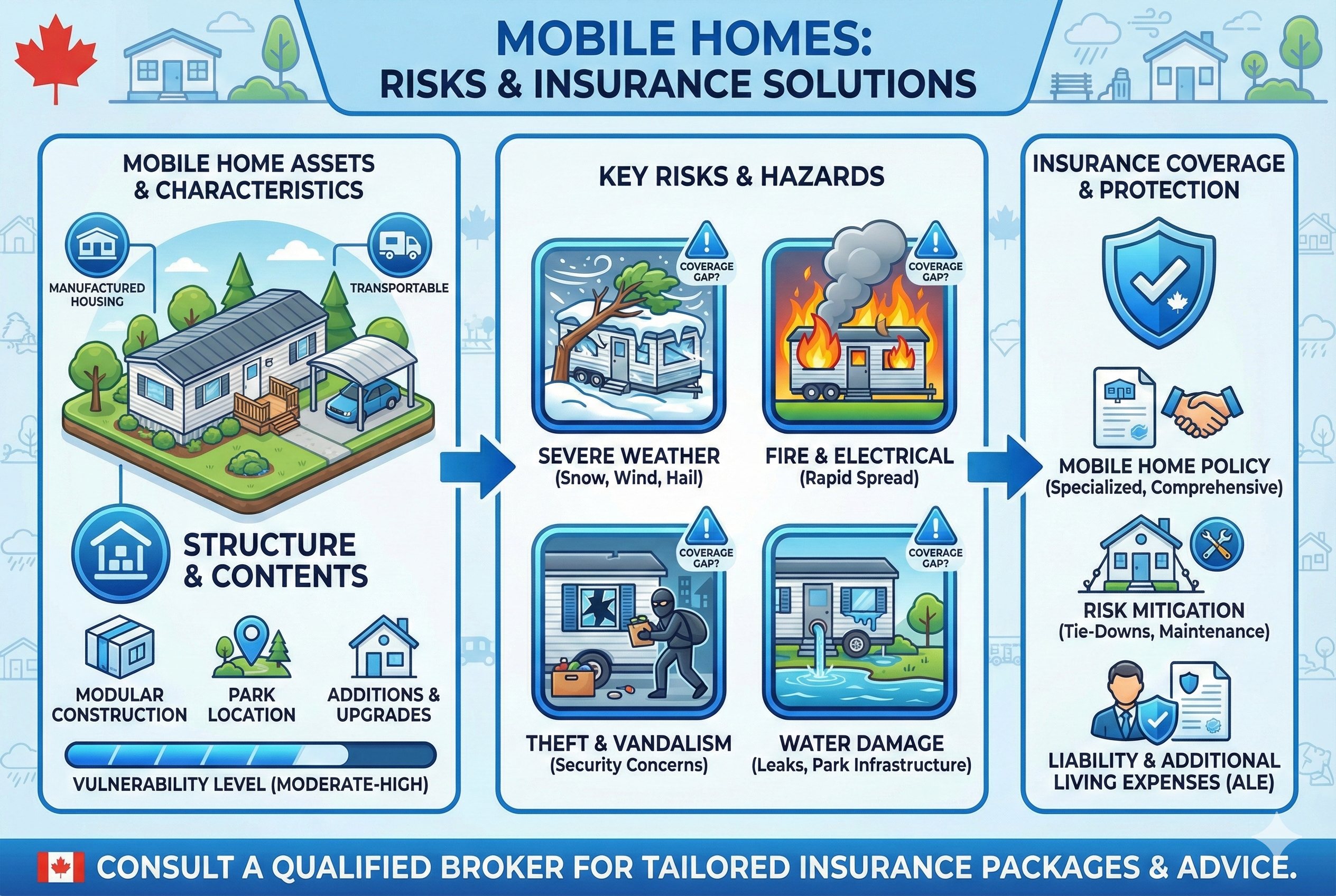 Mobile Homes in Canada: Insurance Coverage