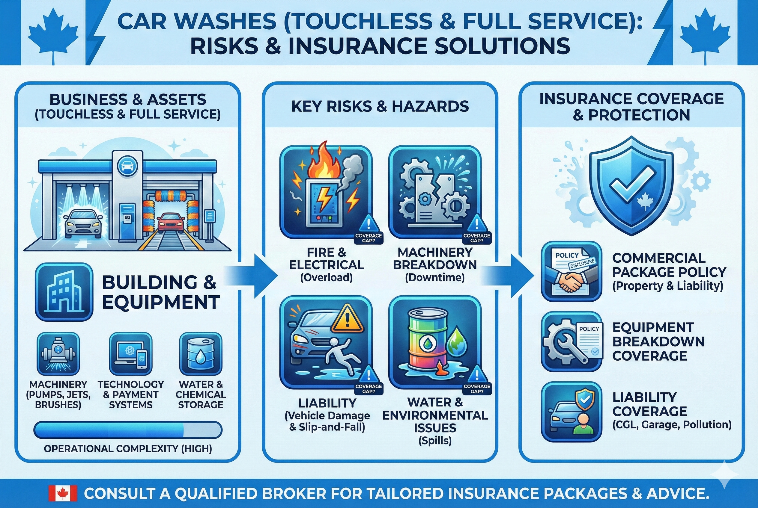 Insurance for Car Washes in Canada