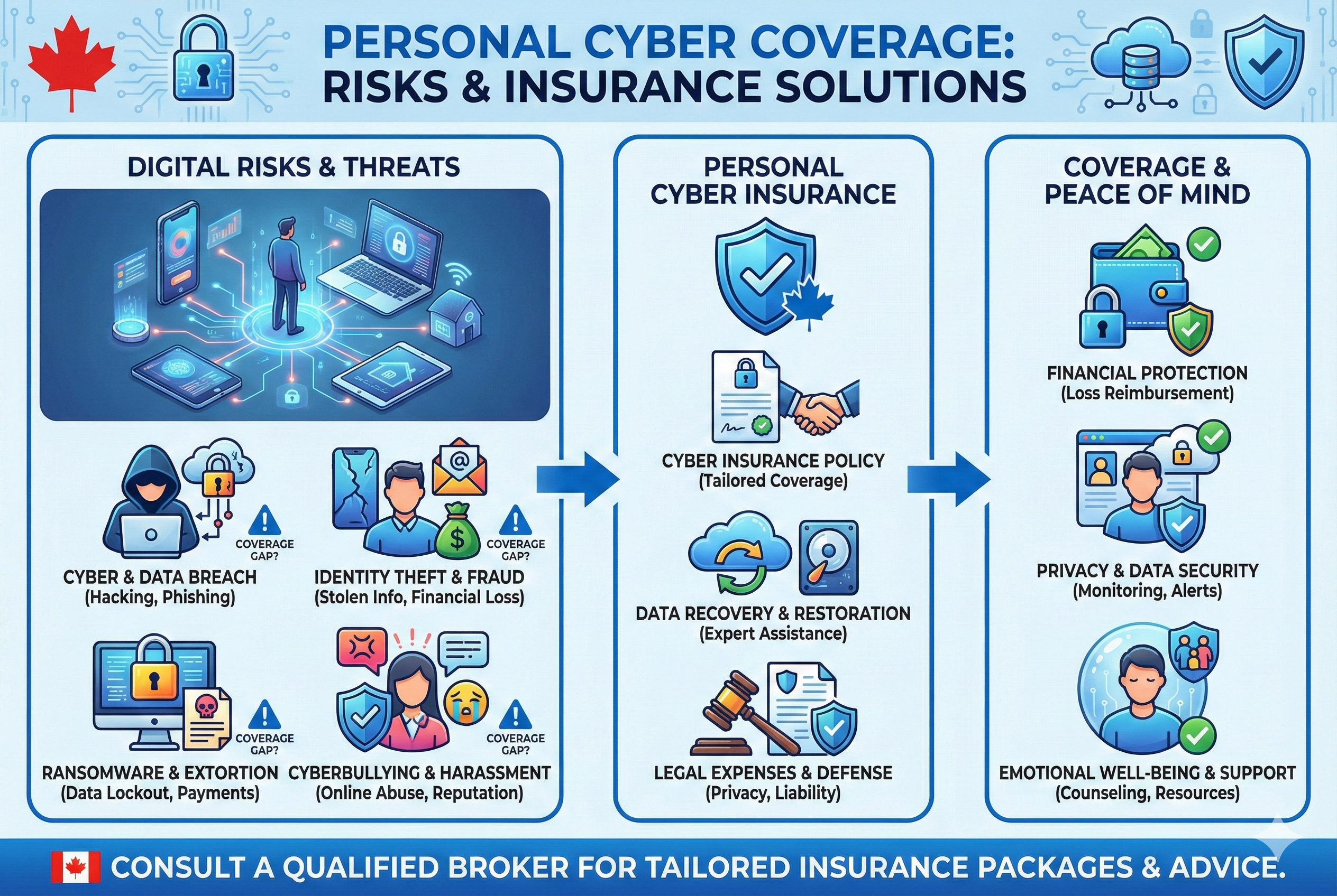 Personal Cyber Coverage in Canada: Protecting Your Digital Life