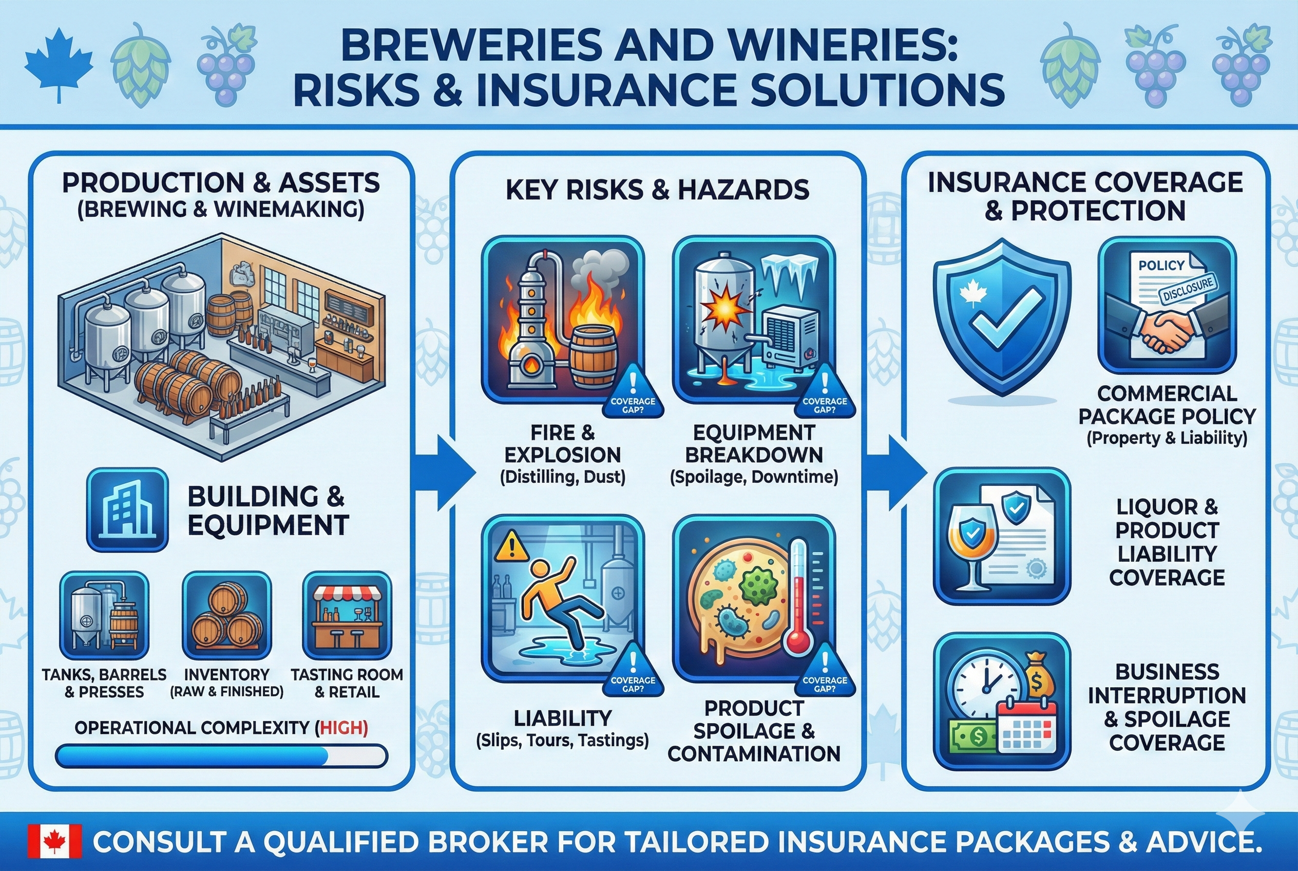 Insurance for Breweries and Wineries