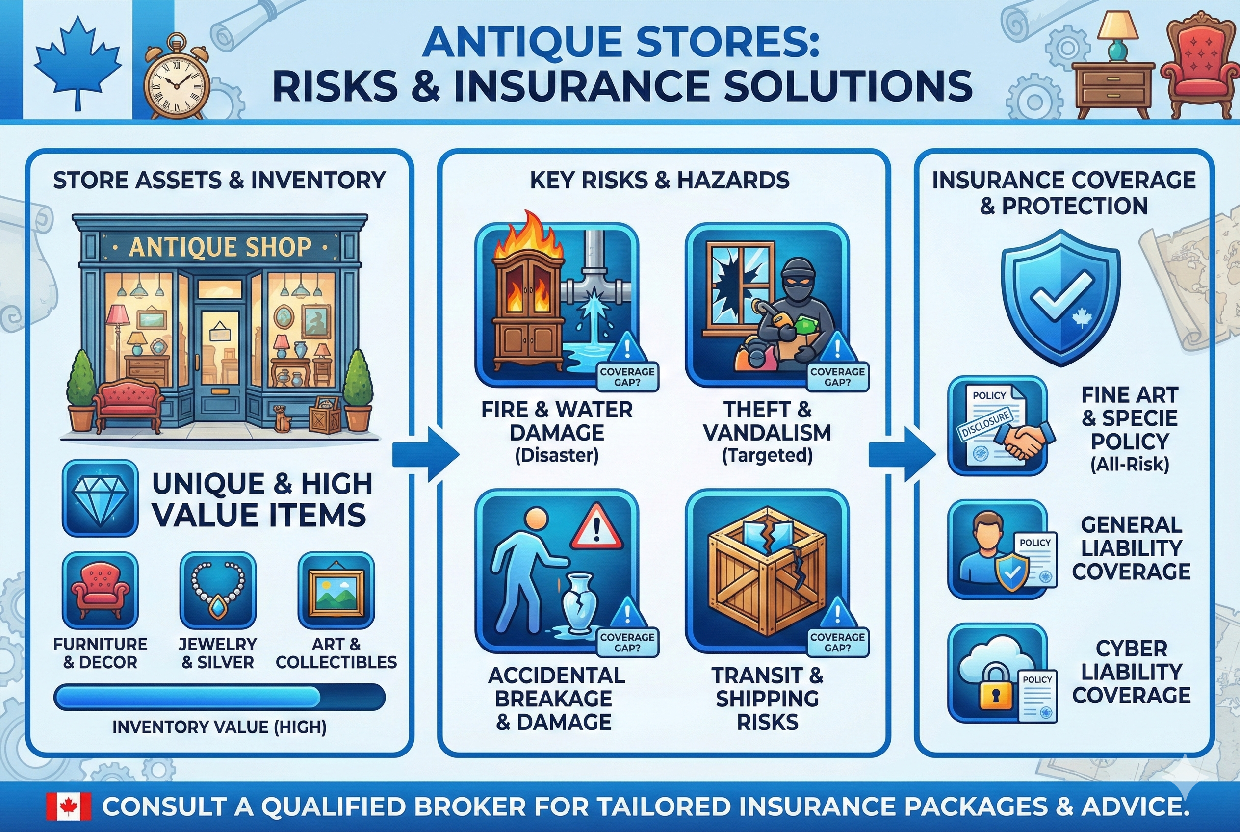 Insurance for Antique Stores