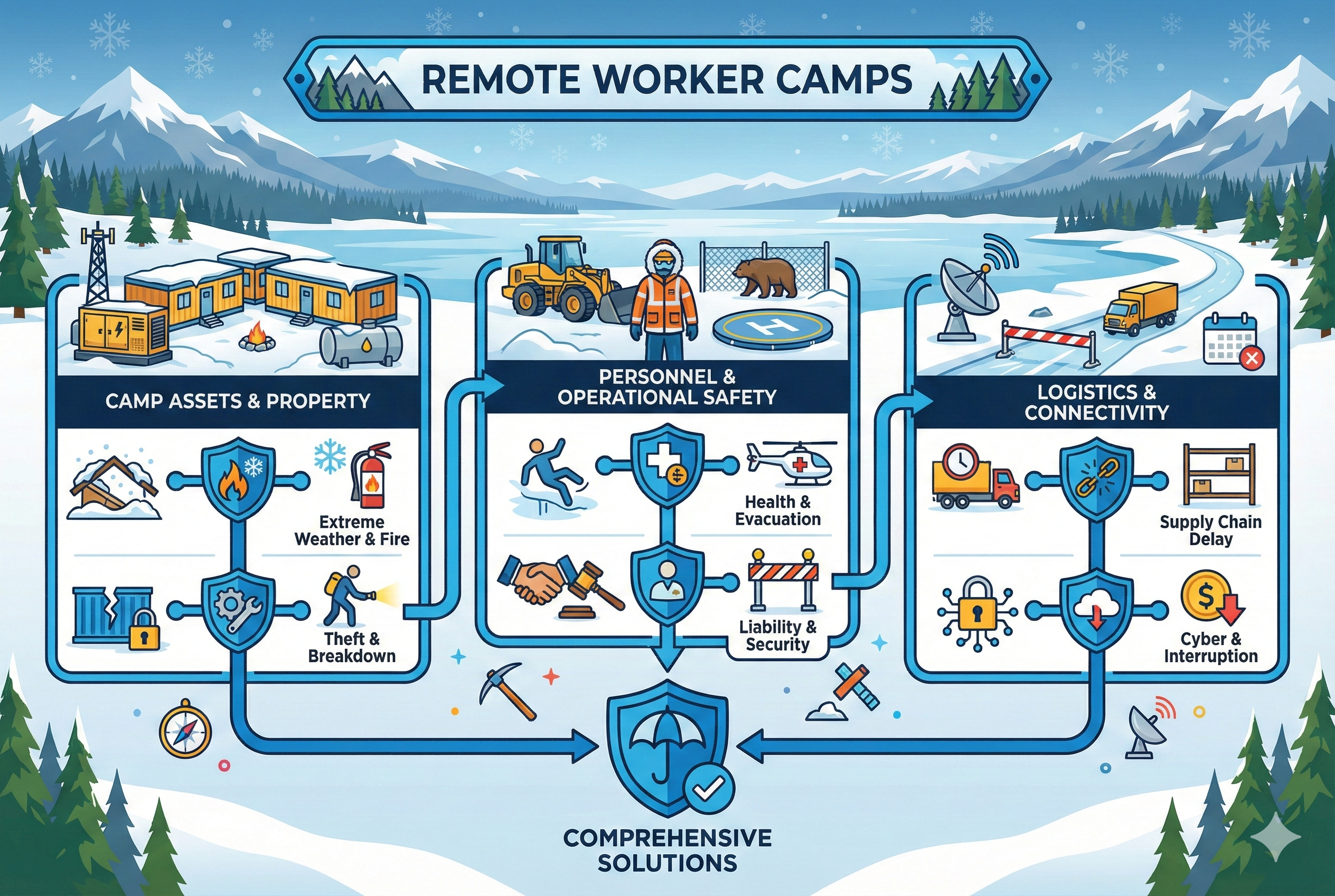 Remote Worker Camp Insurance