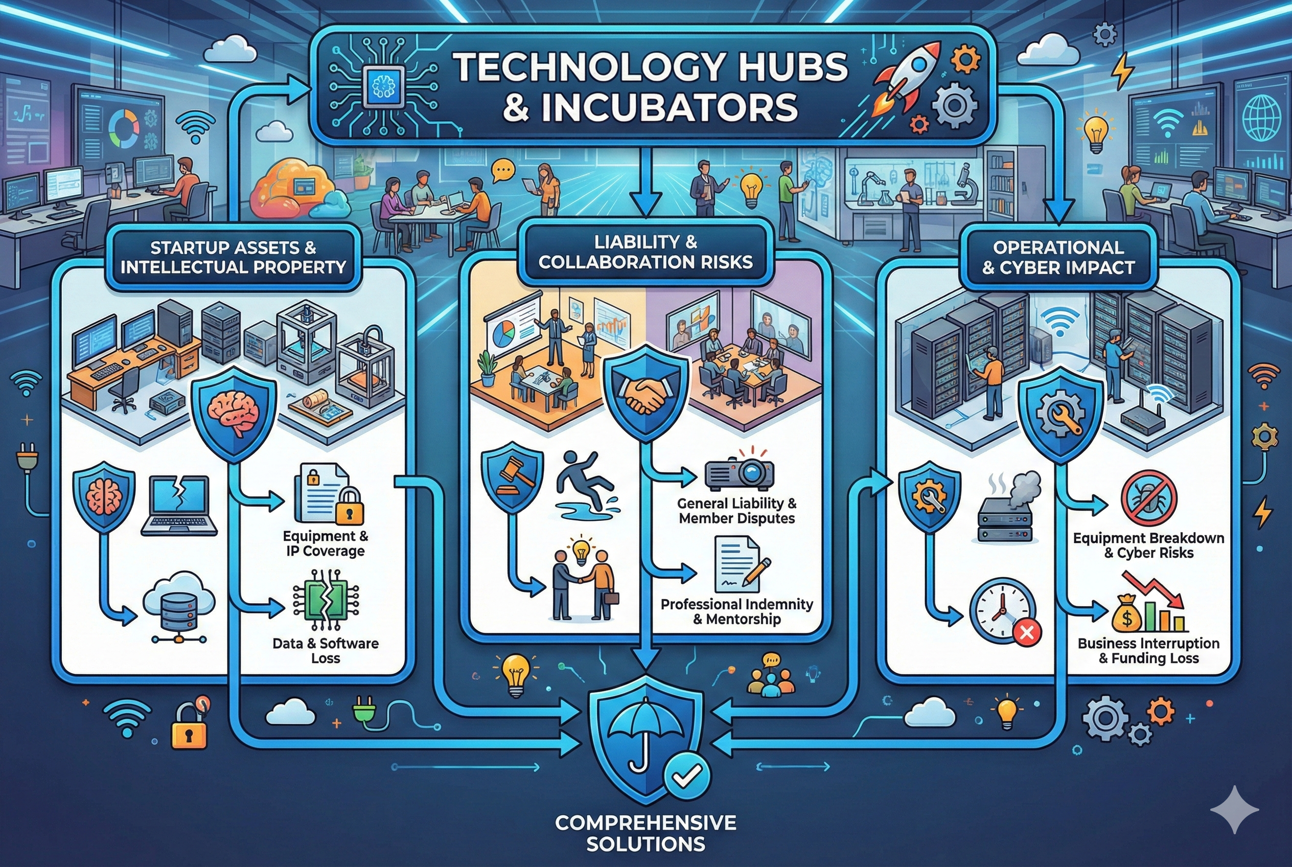Insurance for Technology Hubs