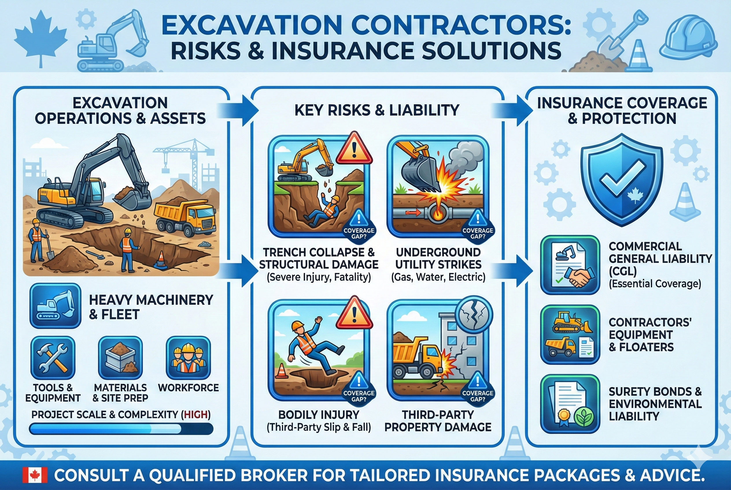 Excavation Contractors in Canada