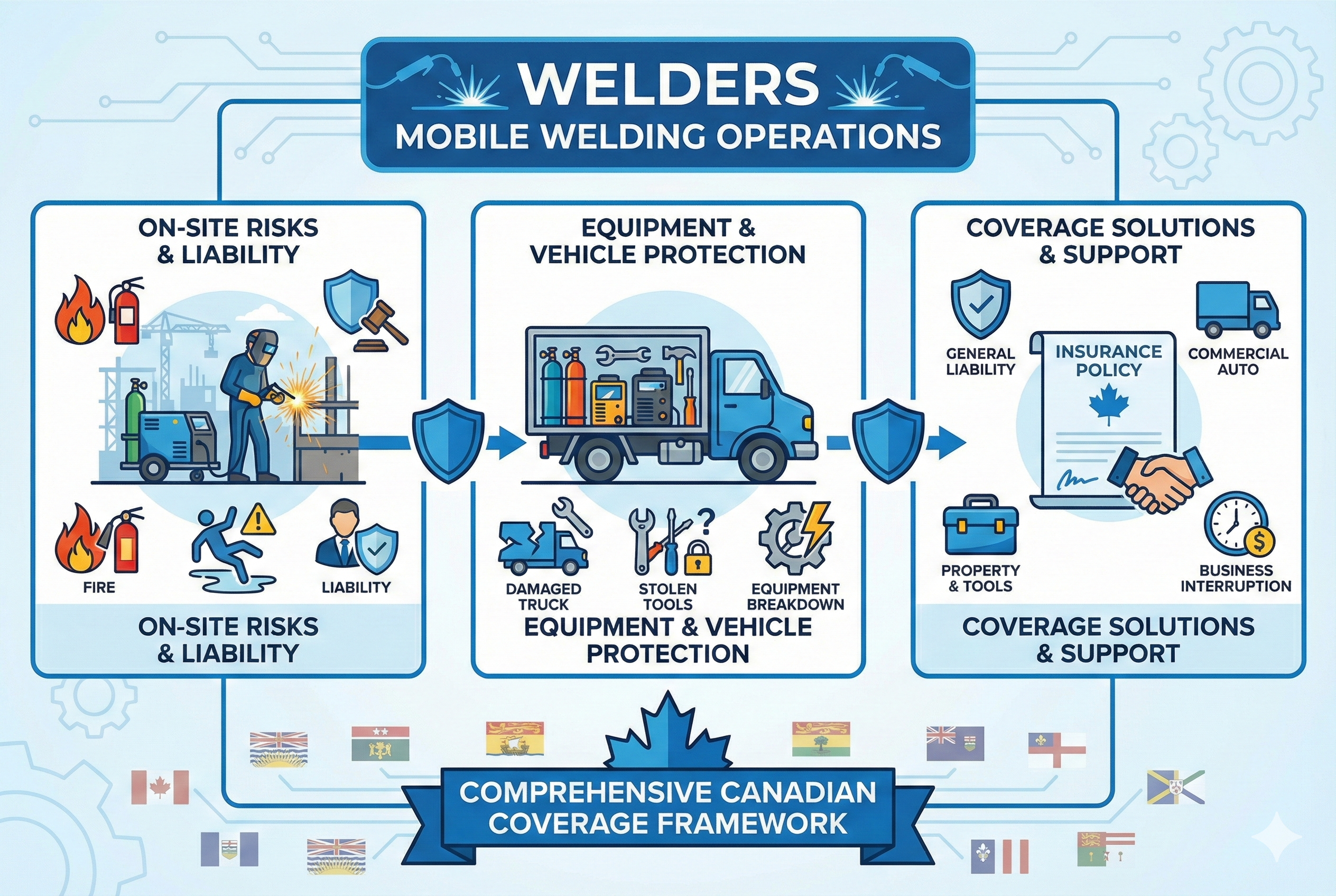 Operating a welding or mobile welding business in Canada