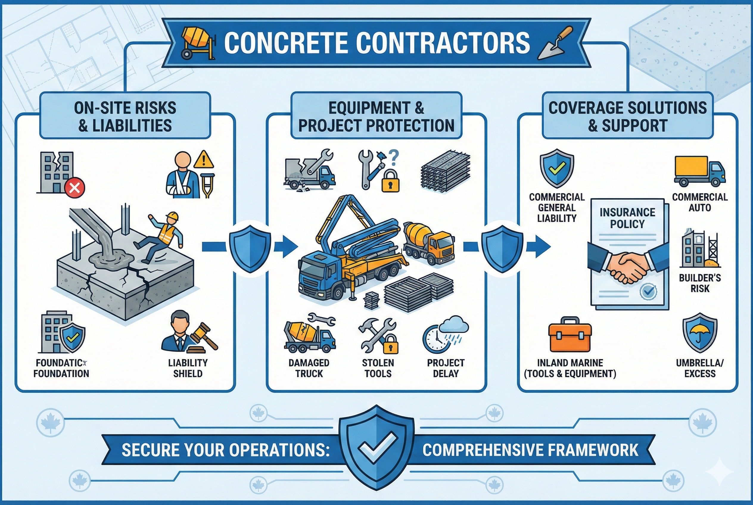 Concrete contractor in Canada