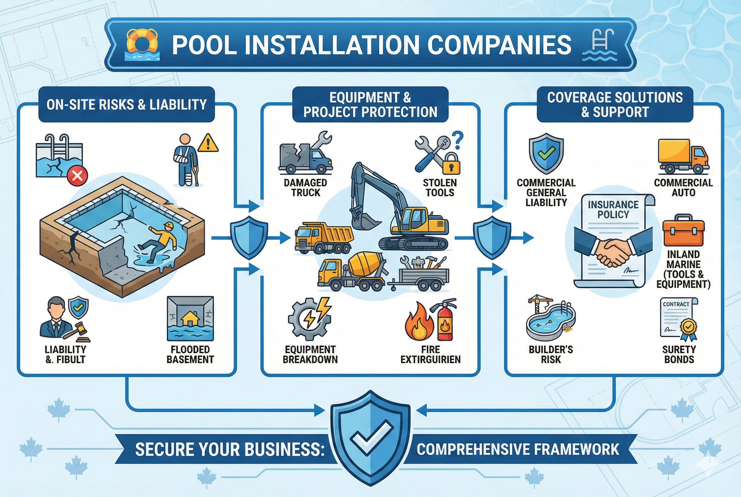 Pool installation company in Canada