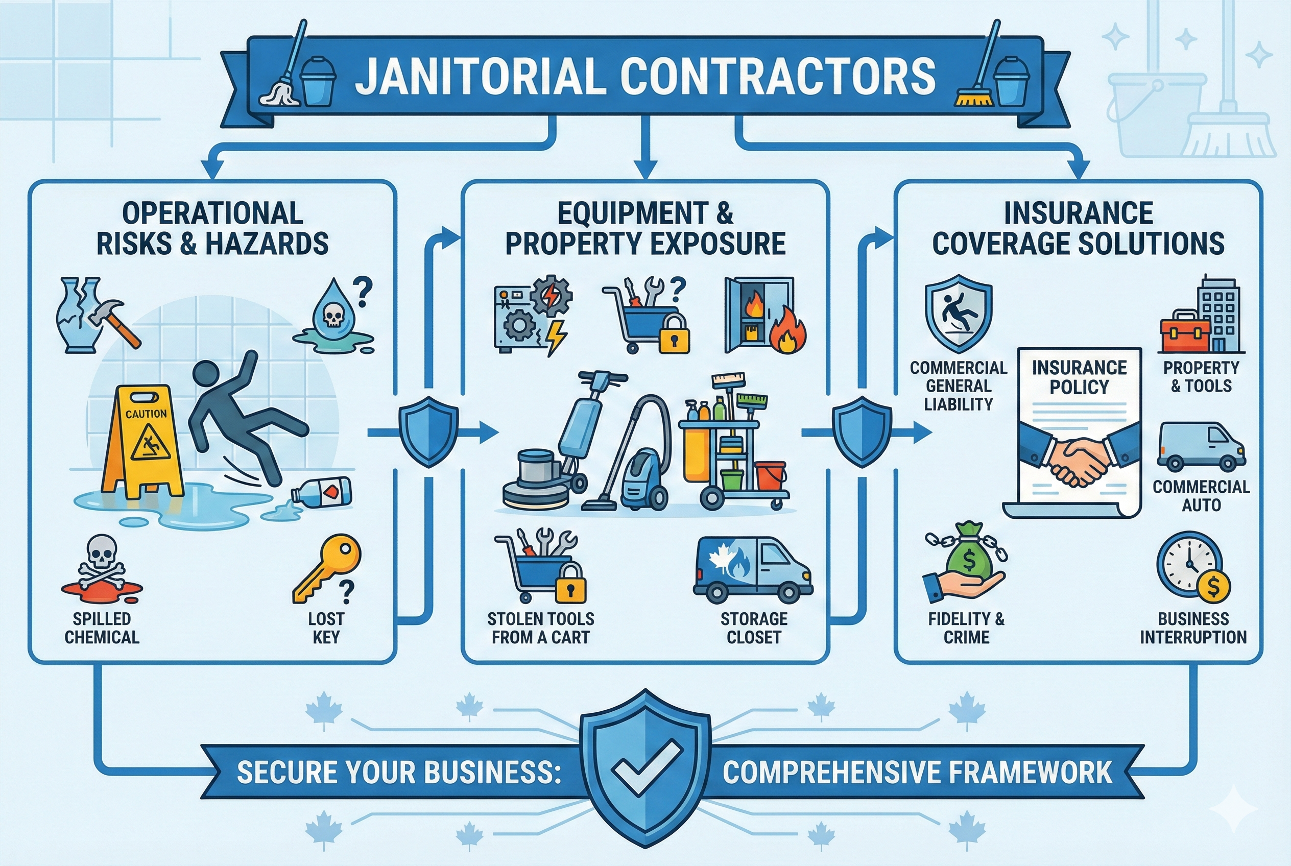 Janitorial contractor in Canada