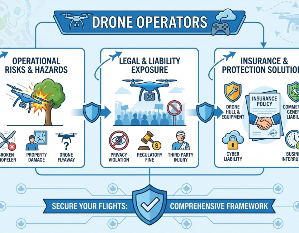 Drone operator in Canada