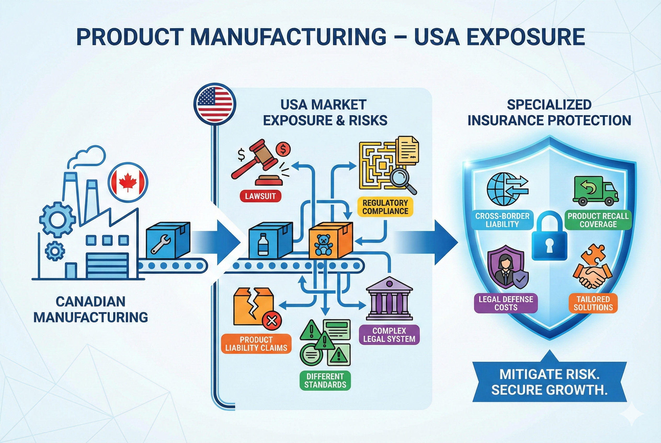 Manufacturing products sold in the U.S