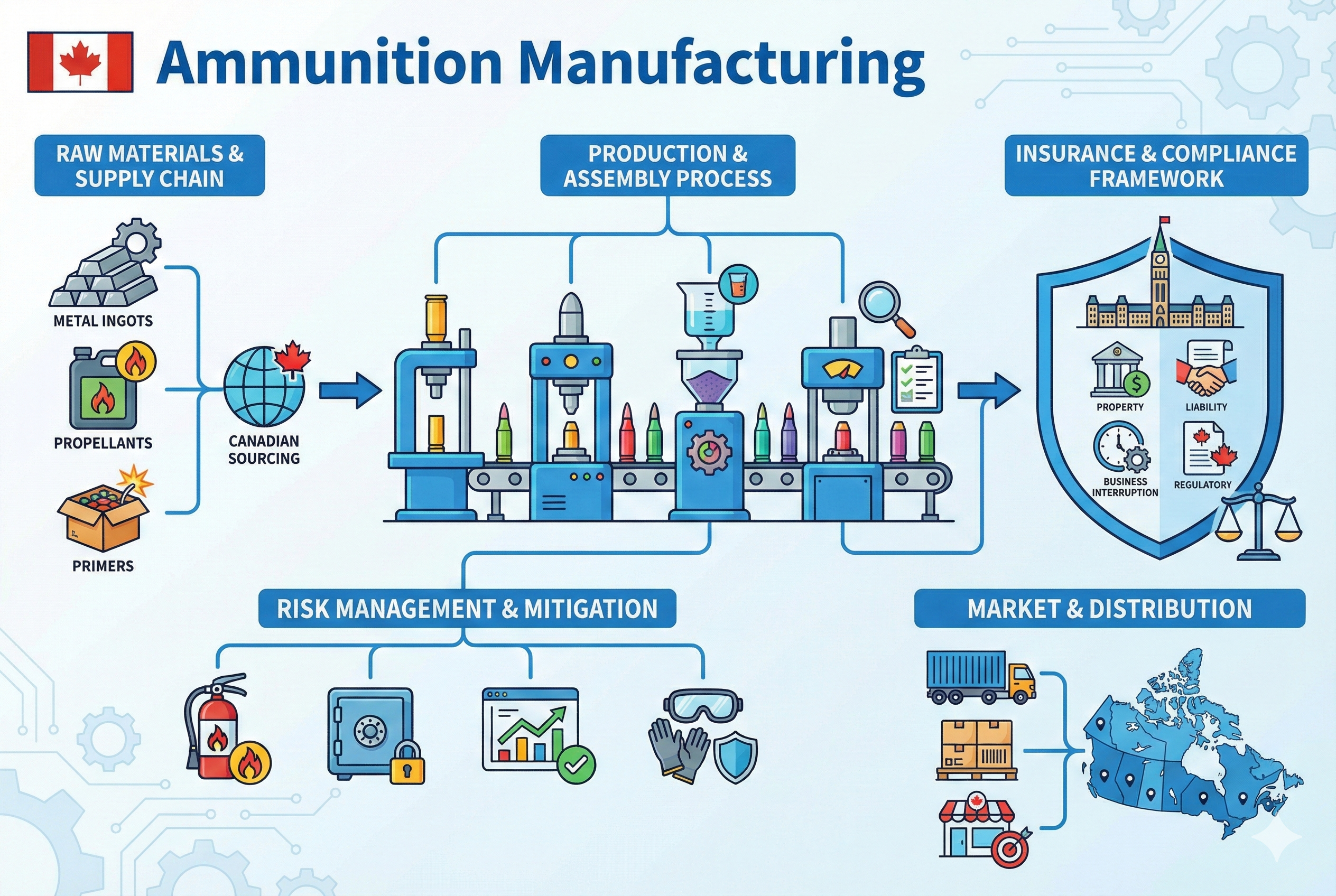 Ammunition Manufacturing Insurance Canada