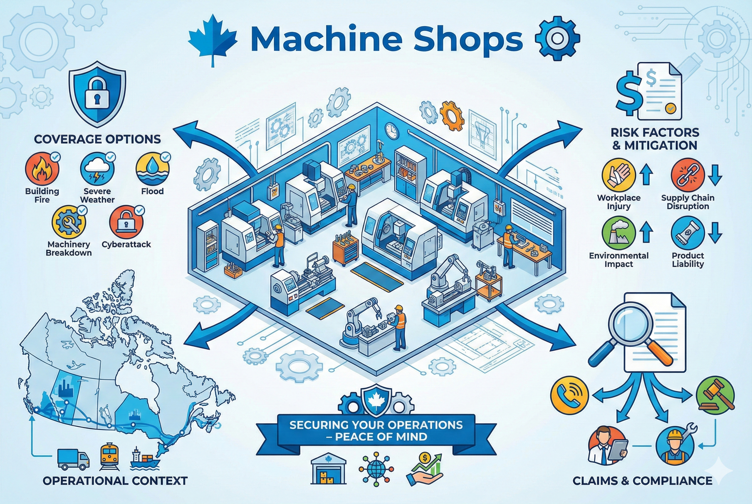 Machine Shop Insurance in Canada