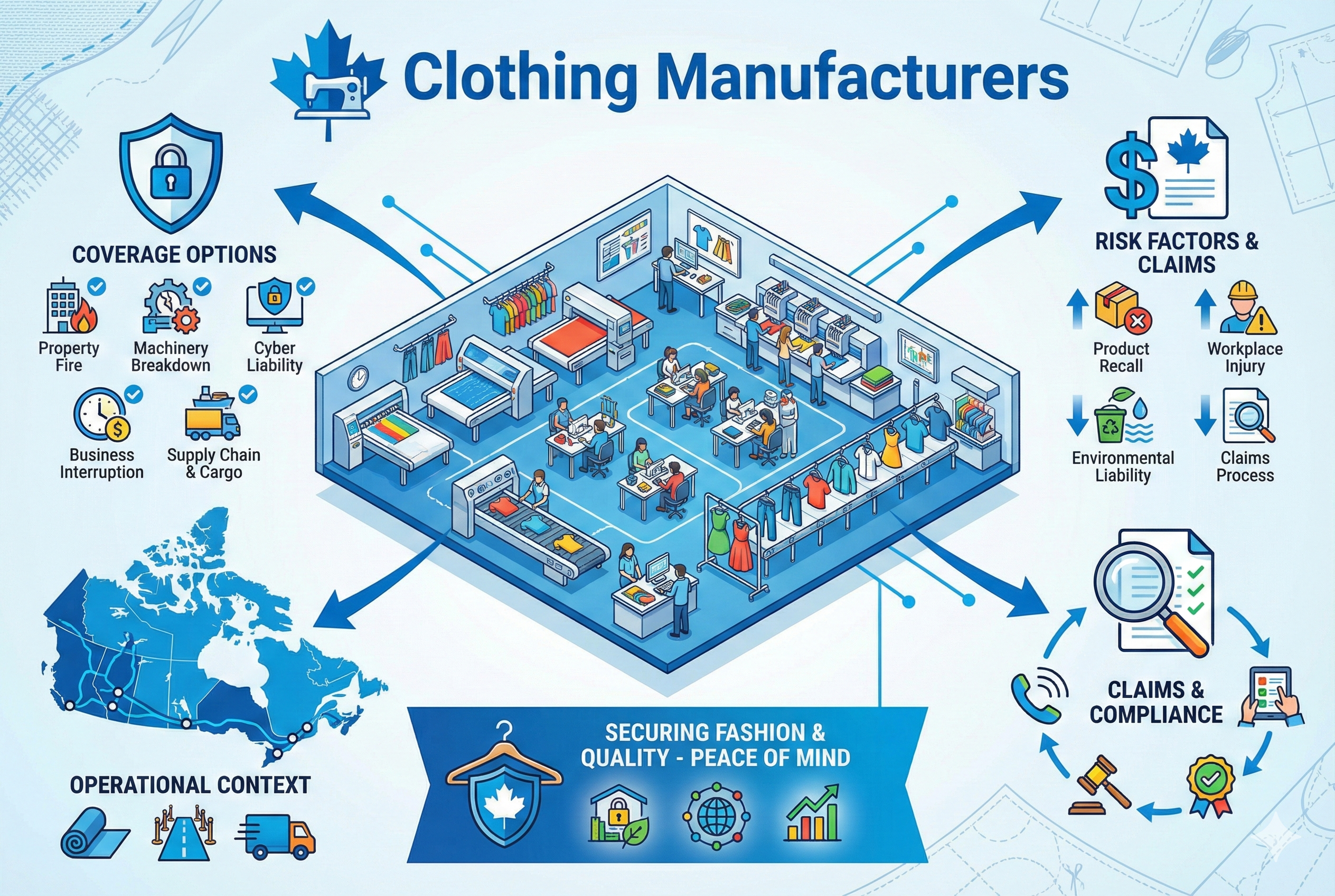 Clothing Manufacturer Insurance